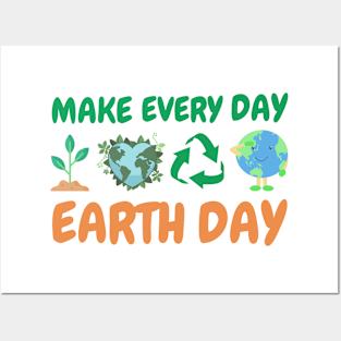 make Everyday Earth Day Posters and Art